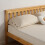 Comfy Living (5ft Kingsize, Caramel) Riga Wooden Bed Frame 3