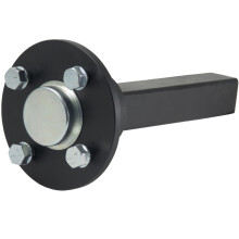 Hub & Stub Axles ATV Quad Trailer 4 stud 100mm PCD 35mmx35mm 750kgs (Set of 2)