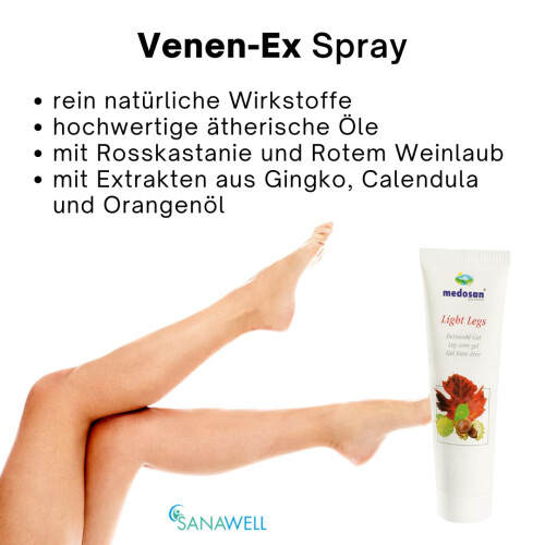 MEDOSAN LIGHT LEGS GEL 100ML 1