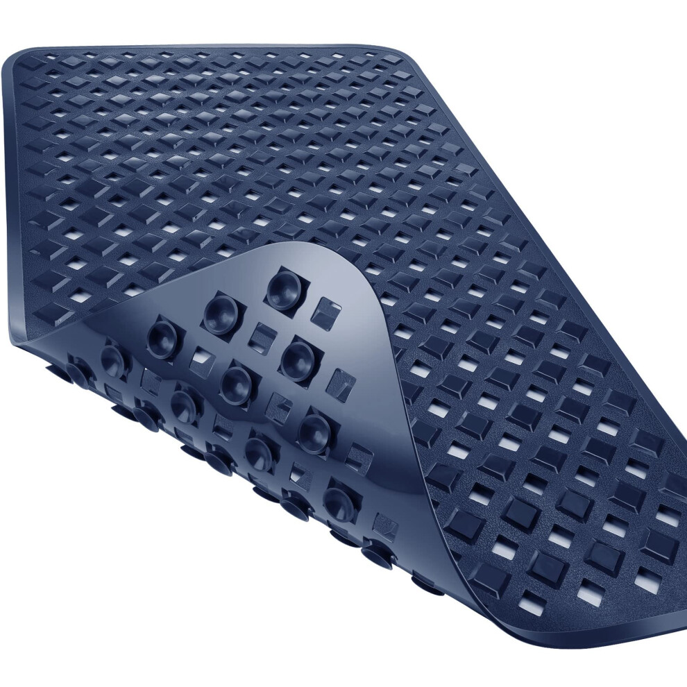Yimobra Non Slip Bathtub Mat, Bath Mats For Tub, Shower Mat With Drain Holes Suction Cups, Machine Washable, Bpa, Latex, Phthalate Free 5051221428673