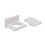 Croydex Croydex Soap Dish, Pine, White, One Size 2