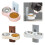 Bol d'alimentation pour chats de grande capacité, Double bol-2 3