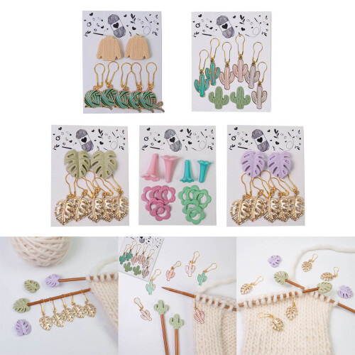 Stitching Marker Charm Breinaald Tip Stoppers voor-cactus 2