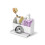 Umbra Umbra Sling Sink Caddy and Soap Pump, White 1