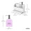 Umbra Umbra Sling Sink Caddy and Soap Pump, White 3