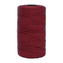 Polyester naaigaren voor handgestikte borduurhoed-48 wijnrood