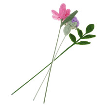 Künstlicher Blumen-handgemachter gestrickter-10