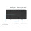 Easy to Read Digital Wall Clock with-Black shell green li 6