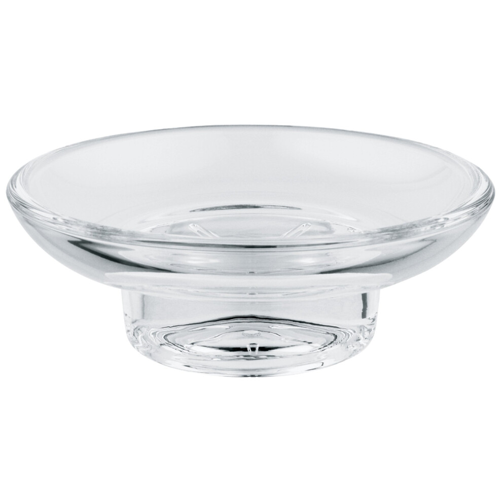 Grohe Essentials Transparent Soap Dish 40368001 (German Import)