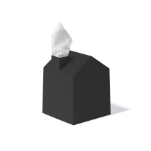 Umbra Casa Tissue Box Cover, Black