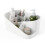 Umbra Umbra Cosmetic Org, White/Gray, Regular 1