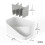 Umbra Umbra Cosmetic Org, White/Gray, Regular 3