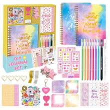 Diary Set for Girls: Notebook Set for Girls, Creative Scrapbooking Set for Girls, Creative Collectible Album, Children's Diary