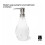 Umbra Umbra Droplet Soap Dispenser, Clear 4