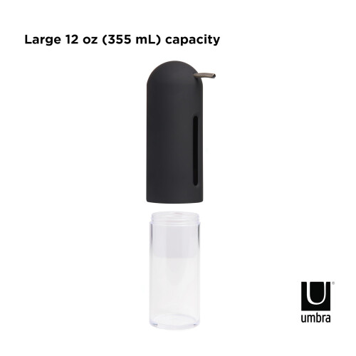 Umbra Umbra Penguin Soap Dispenser, Black 2