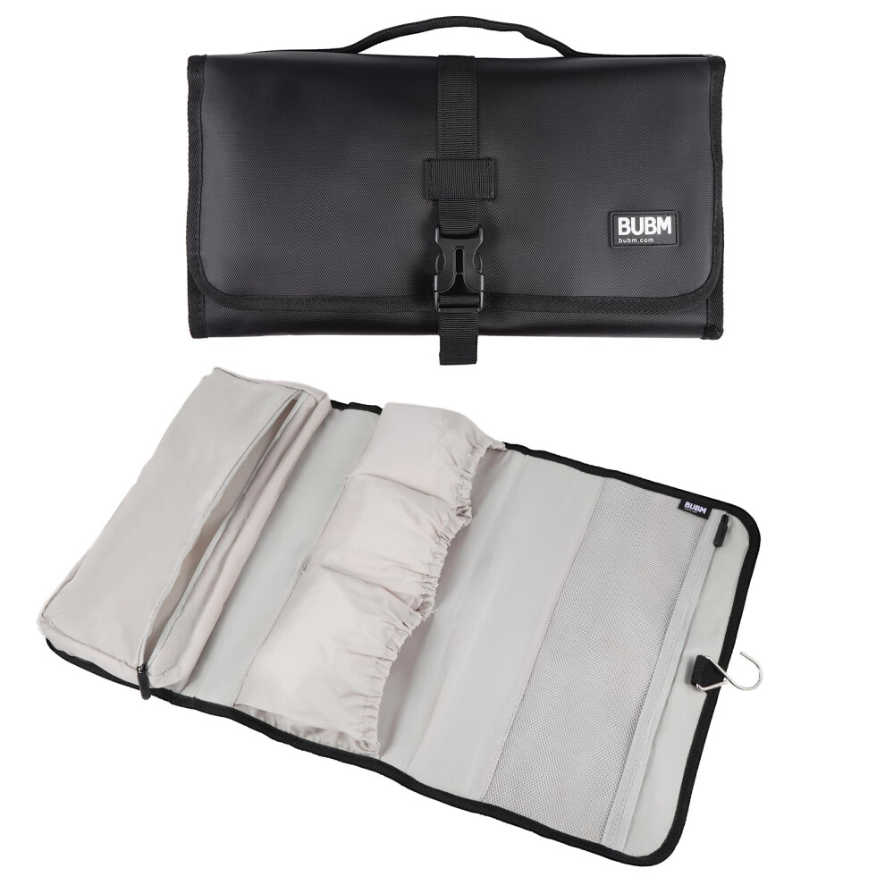 Keesin Dyson Airwrap Travel Case | Portable Travel Bag | Storage Organizer Case For Dyson Airwrap Styler And Attachments (Black)