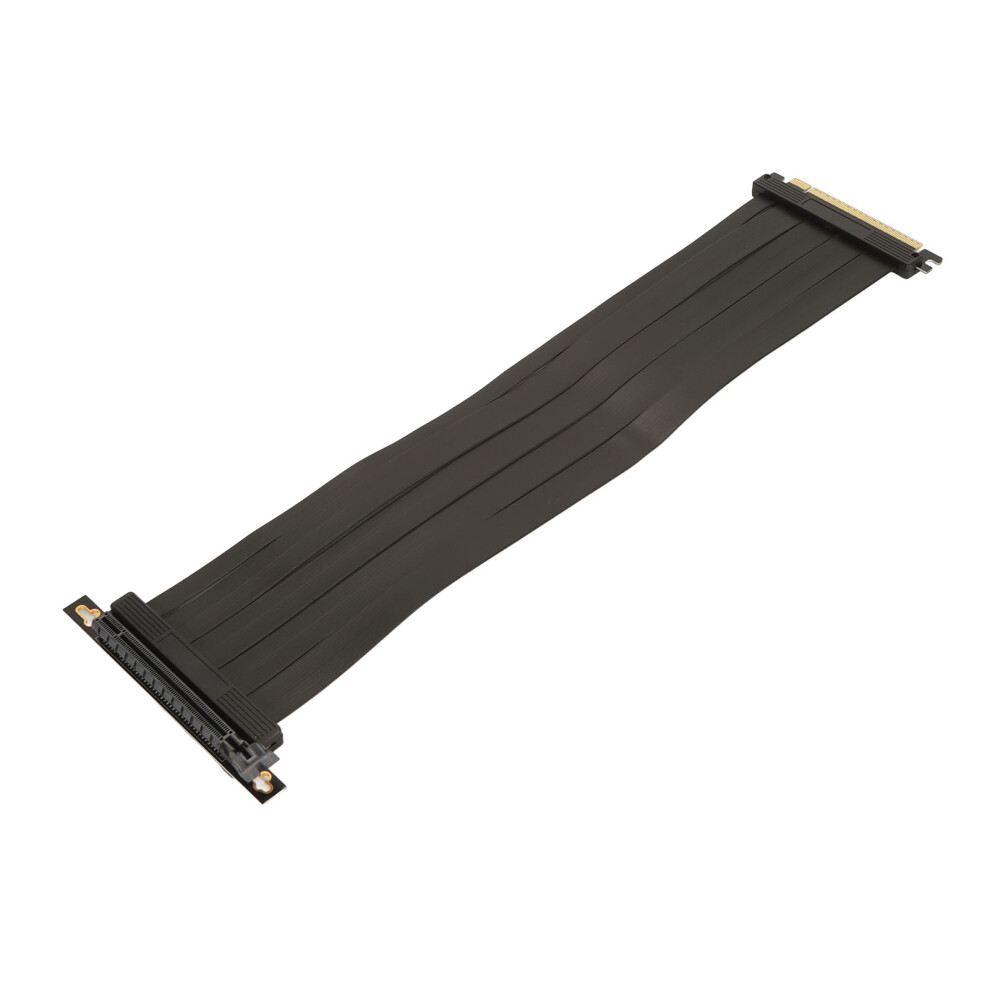 High Speed Pcie 4.0 X16 Riser Cable 15.8In Flexible Shielded 90 Gpu Extension 3211368760124
