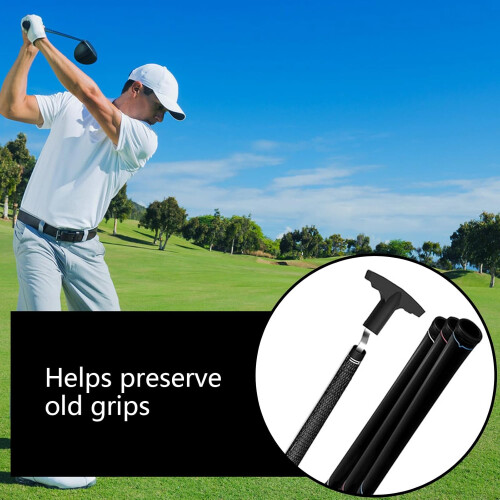 Golf Grip Removal Tool with VGroove for Easy Replacement and , Comfortable Ergonomic Grip 1