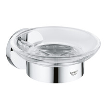 GROHE 40444001 Essentials Soap Dish and Silver Holder