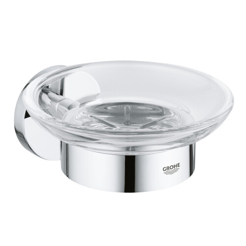 Grohe GROHE 40444001 Essentials Soap Dish and Silver Holder