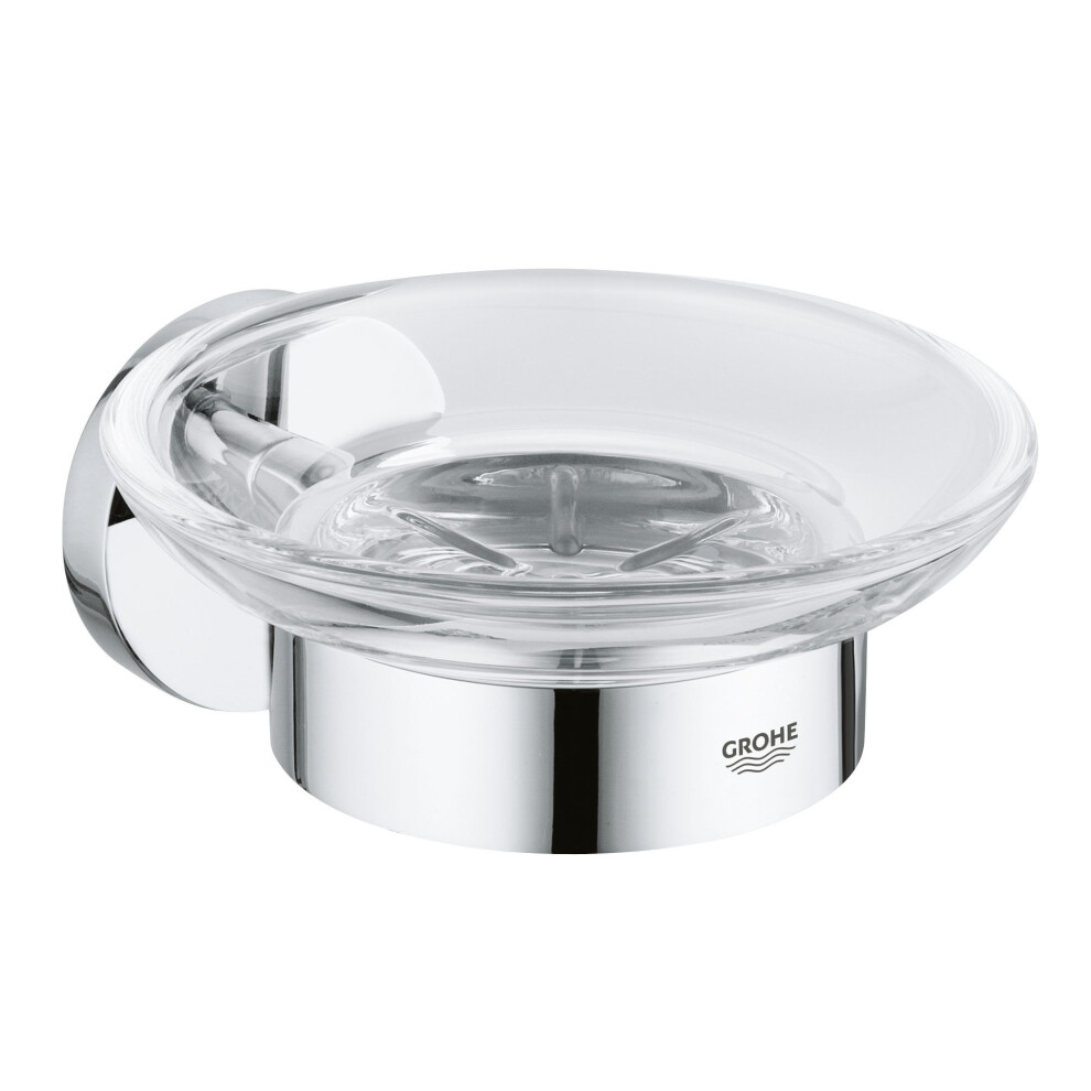 Grohe 40444001 Essentials Soap Dish And Holder Silver