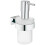 Grohe GROHE 40756001 Essentials Cube Soap Dispenser Silver 1