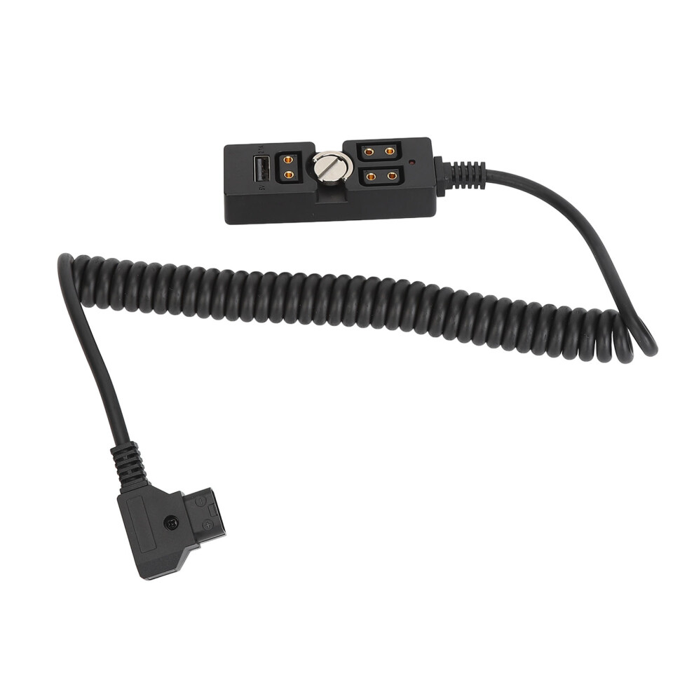D Tap Male To 3 Port Female Splitter With 5V Usb Indicator For Camera Batteries 4931368760533