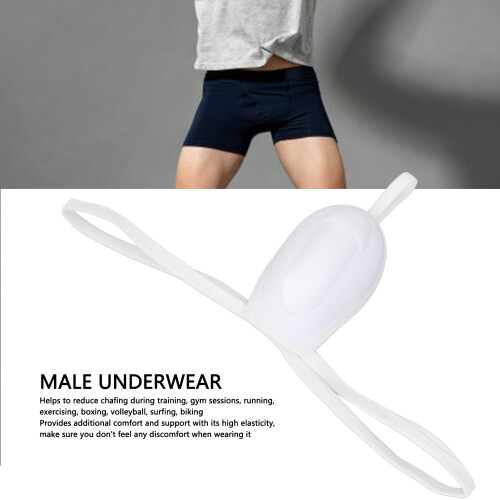 Vasectomy Support Cotton Jockstrap for Men Breathable Athletic Underwear L 2