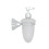 Croydex Croydex Westminster Soap Dispenser - Chrome & Glass 1
