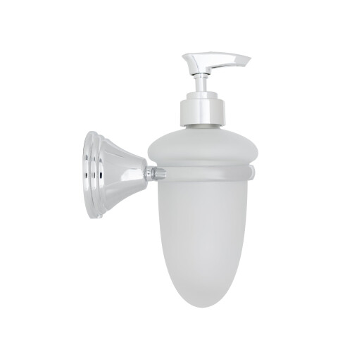 Croydex Croydex Westminster Soap Dispenser - Chrome & Glass