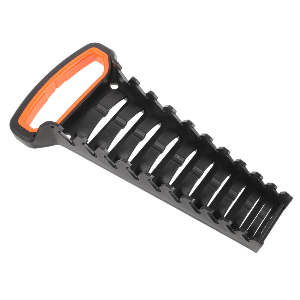 Wrench Organizer Rack With Multiple Tool Slots And Wall Mount Bracket For Tool Box Storage 9412369272034