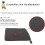 Bite sleeve for large dogs  Protective pet training equipment, black 3