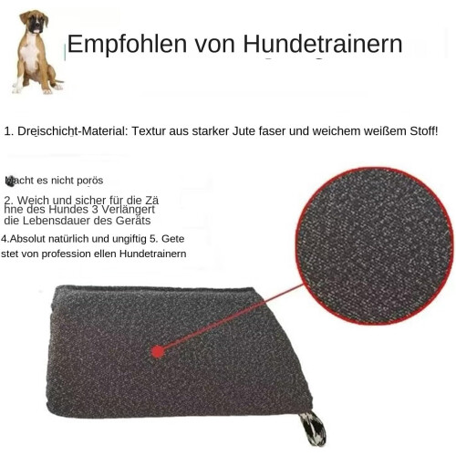 Bite sleeve for large dogs  Protective pet training equipment, black 2