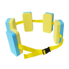 Kids Swimming Belt - EVA Foam Swim Aid for Children, Adjustable Pool Exercise Equipment for Boys and Girls, Blue and Yellow