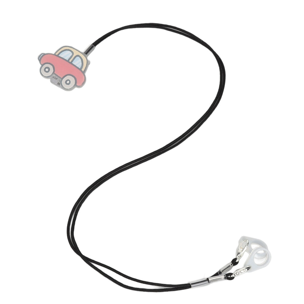 Sound Aid Clip for Seniors, Nylon, 15g Anti-Lost Lanyard, Car Pattern