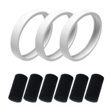 Nettoyeur de piscine tout usage, pneus de remplacement-9 paquets