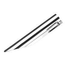 Stainless Steel Crumb Catcher with Safety Clip, Table Crumb Cleaner for Restaurant Kitchen Cafe