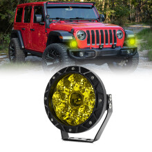 Waterproof 6000K 140W LED Work Light 5 Inch Spotlight for Trucks & Motorcycles