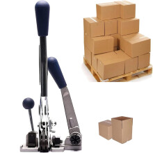 Manual Strapping Tool 13mm PET and PP Belt 3in1 Tensioning Locking Cutting Heavy Duty