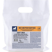 Forbury Goat Milk Soap Base, Raw Soap 1 kg SLS-