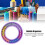 Sewing Bobbin Holder With Large Capacity Organizer For Plastic Thread Spools, Silicone Spool Keeper That Secures Bobs Even When Inverted Universal Fit 8