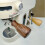 Wood  Portafilter Handle for M10- Walnut bottle handle 5