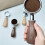 Wood  Portafilter Handle for M10- Walnut bottle handle 6