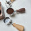 Wood  Portafilter Handle for M10- Walnut bottle handle 7