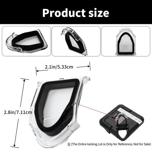 Locking Lid Blender Locking Cover Replacement Lid Blender Cover 2