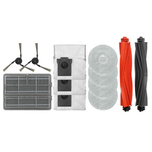 Robot Vacuum Cleaner PU Filter Mop Main Side Brush-Style three 1