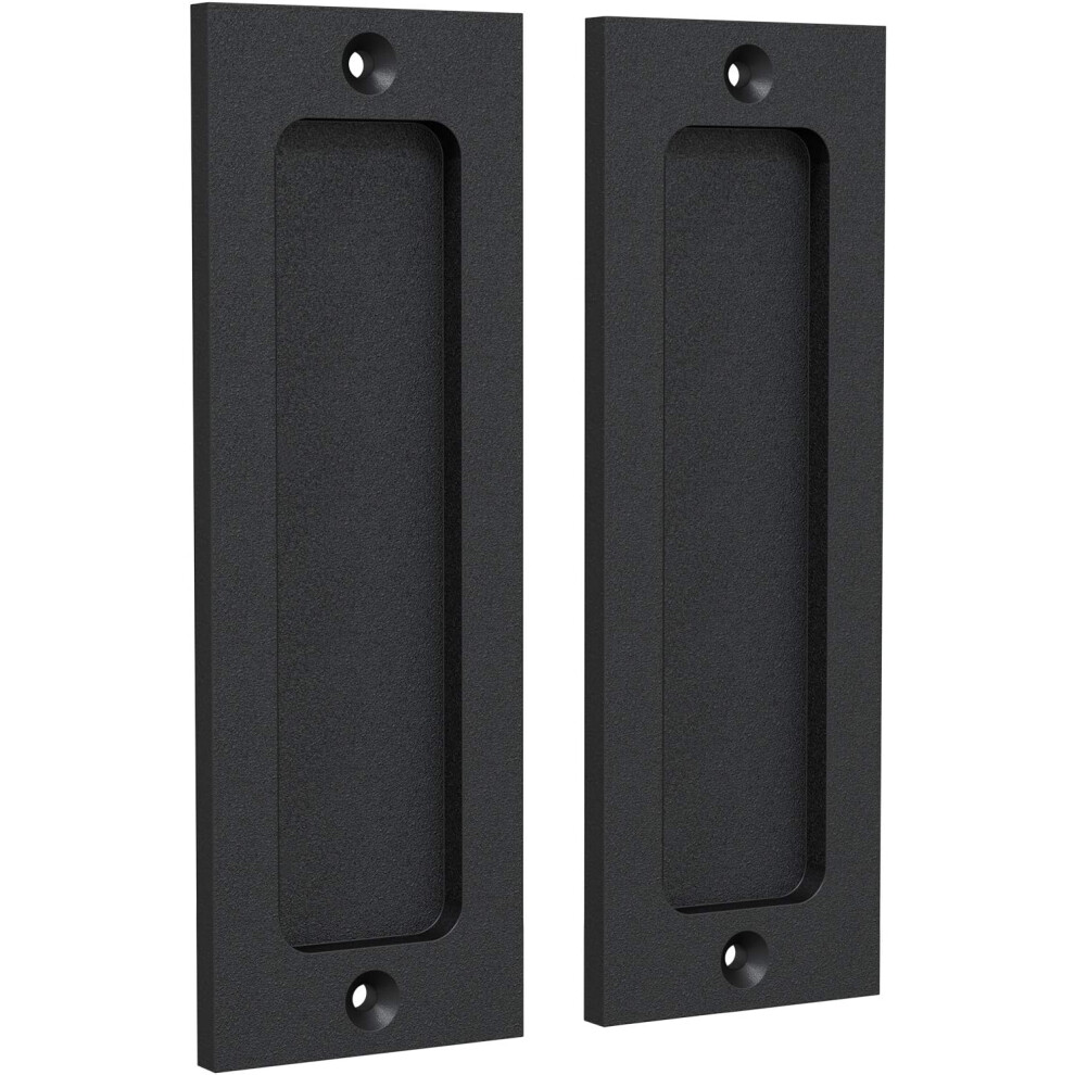 Modern Design Meets Rustic Charm In These Stainless Steel Pulls, Comfortable Grip Ensures Ease Of Use, Hidden Screws Offer A Clean Look For Barn 9128293682497