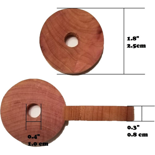 Αρωματικά Ντουλάπας Cedar, Εύκολα στο Κρεμάσιμο για την Ντουλάπα σας και την 2