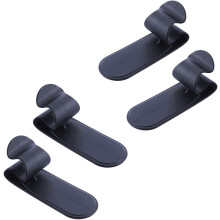 Vielseitige Auto-Wandhaken, Kleiderbügel aus Kunststoff für Kofferraum und Zuhause, selbstklebende Befestigungselemente für universelle Organizer,