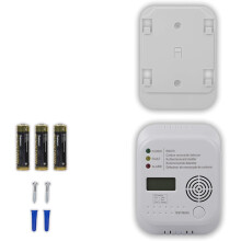 Digital Defender, koolmonoxidemelder met 7 jaar sensorlevensduur, elektrochemische sensor voor nauwkeurige bewaking, draagbaar ontwerp, LED-display